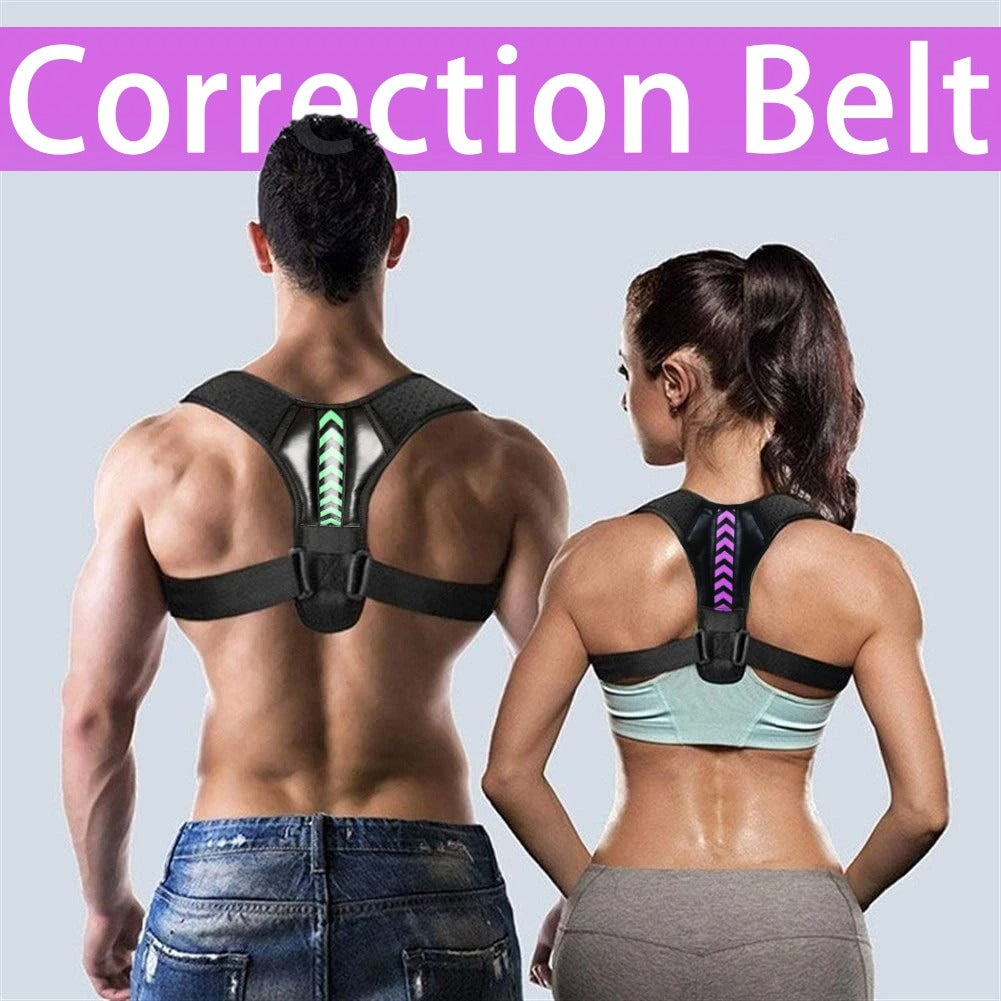 Adjustable back and shoulder posture corrector