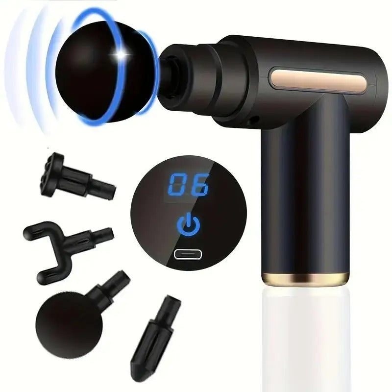 Vibrating massage gun