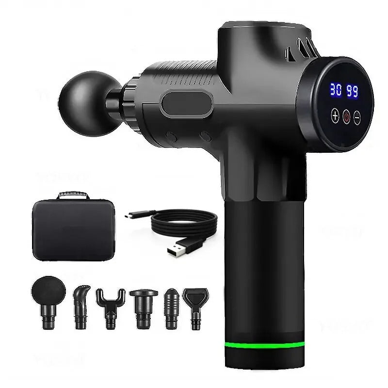 Vibrating massage gun