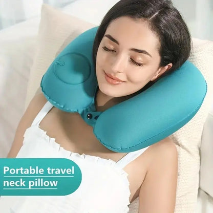 inflatable neck pillow