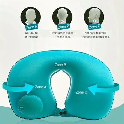 inflatable neck pillow